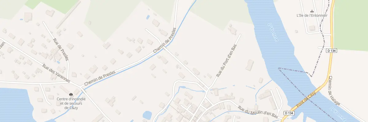 Plan du 4 Rue de l’Amandier à Cézy