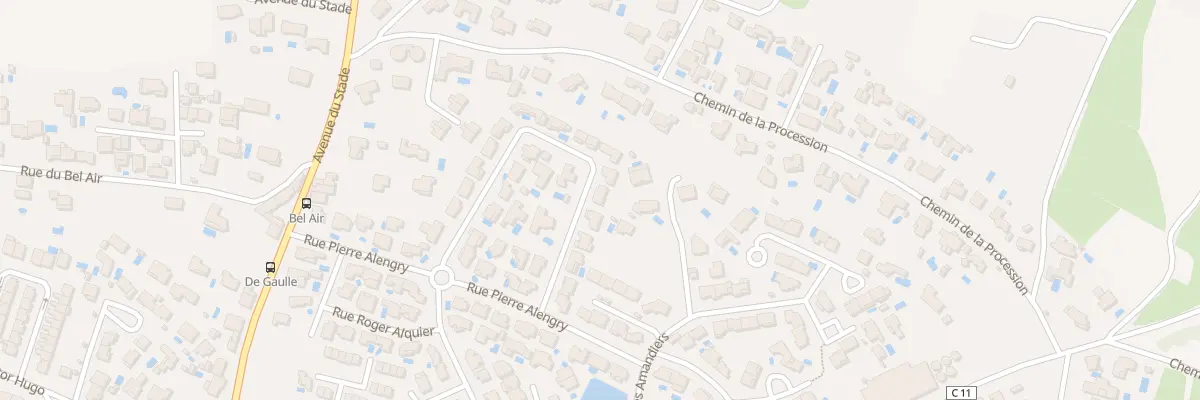 Plan du 11 Rue Jean - Marie Ejarque à Portiragnes