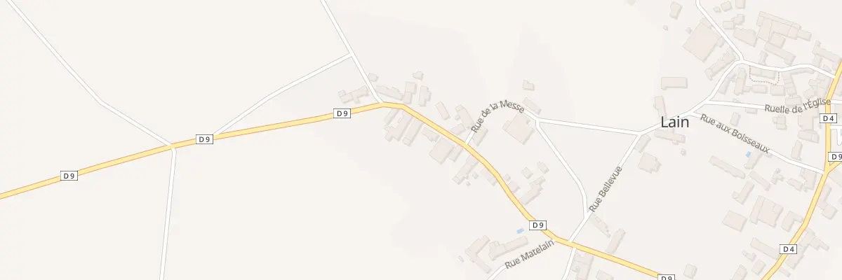 Plan du 15 Rue de la Puisaye à Lain