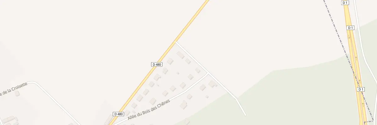 Plan du 14 All du Bois des Chênes à Parcy-et-Tigny
