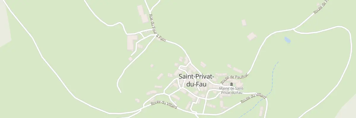 Plan du 5064 Saint Privat à Saint-Privat-du-Fau