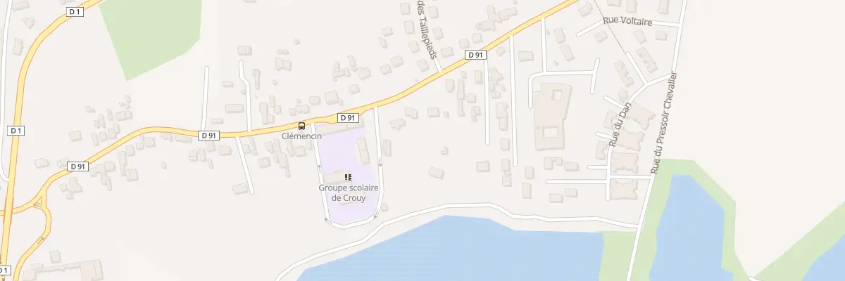 Plan du 56 Rue Léo Nathié à Crouy