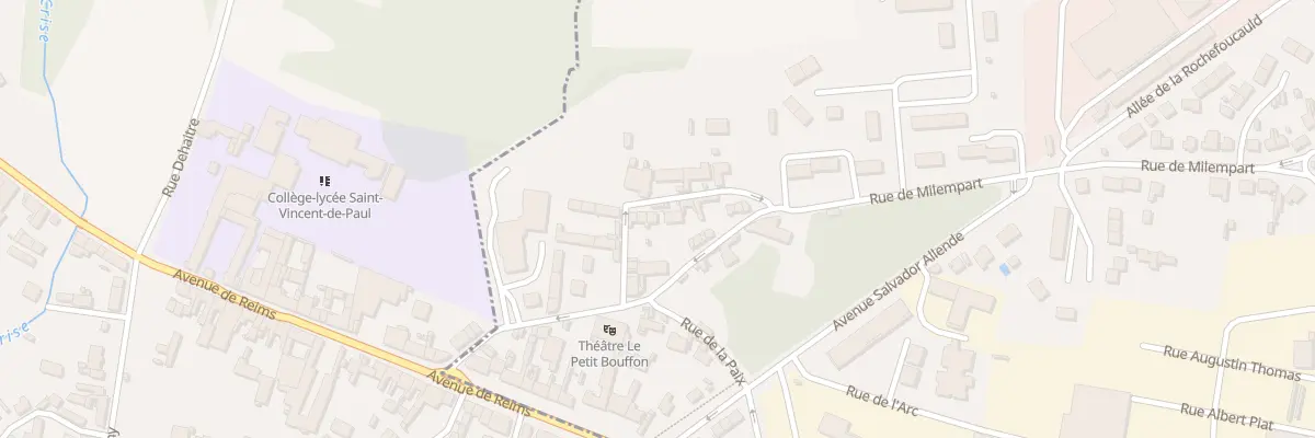 Plan du 91 Rue Eugène Delhaye à Villeneuve-Saint-Germain