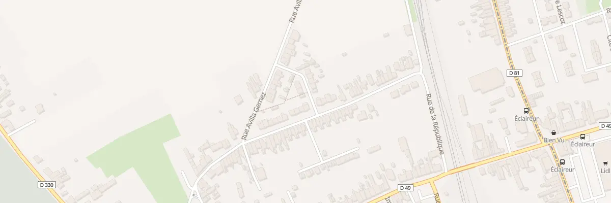 Plan du 78 Rue de la République à Rœulx