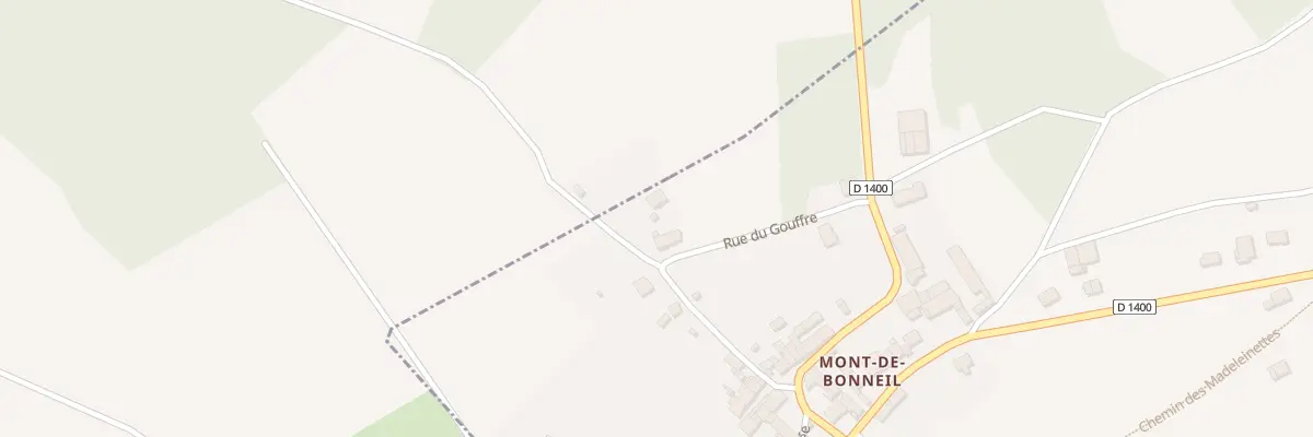 Plan du 13 Rue du Gouffre à Bonneil