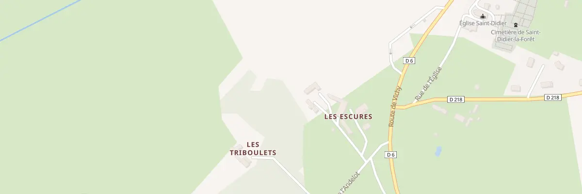 Plan du 2B Rue de l’Andelot à Saint-Didier-la-Forêt