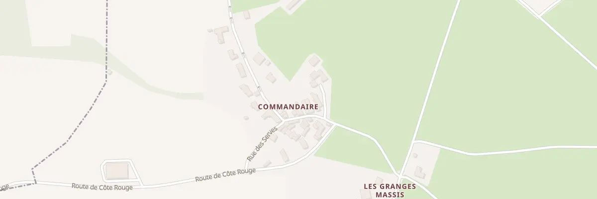 Plan du 6 Rue de la Commanderie à Usson
