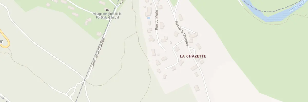 Plan du 10 Lot La Chazette au Malzieu-Forain