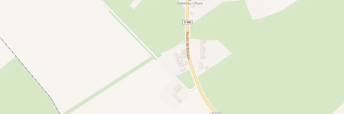 Plan du 8 Rue de Bohain à Dehéries
