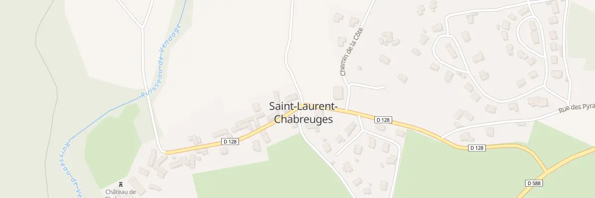 Plan du 5015 Chabreuges à Saint-Laurent-Chabreuges