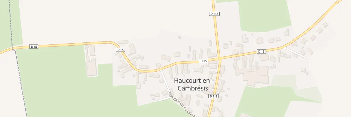 Plan du 8 Rue du Chateau d’Eau à Haucourt-en-Cambrésis