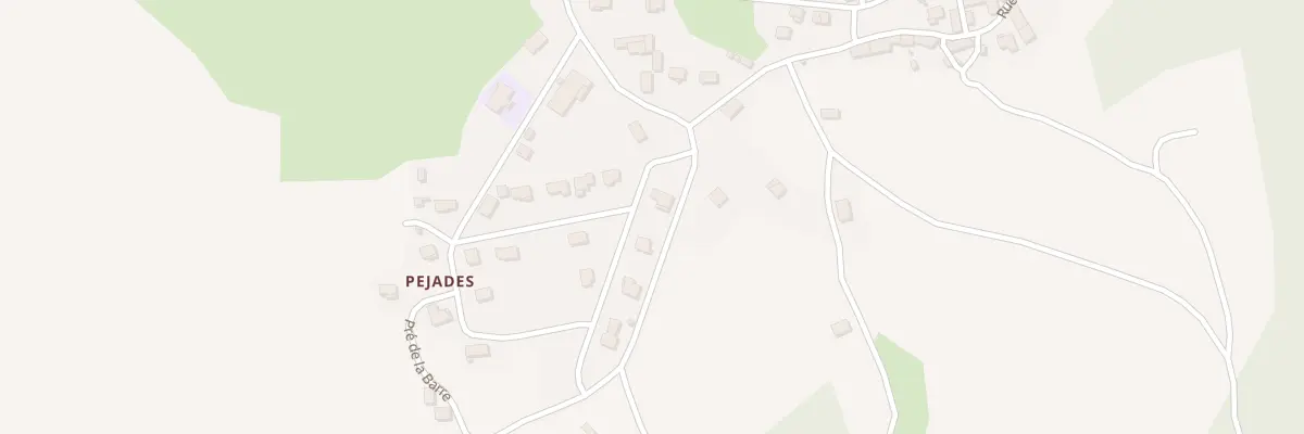 Plan du 5158 Prunieres à Prunières