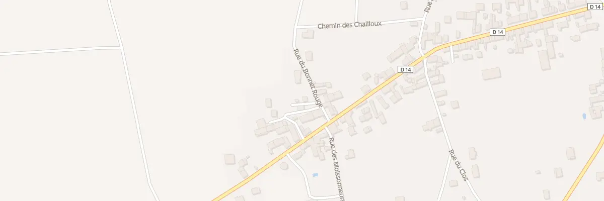 Plan du 7 Rue du Bonnet Rouge à Montholon