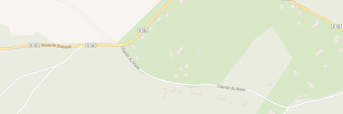 Plan du 9 Che du Mallet Gd Palteau à Armeau