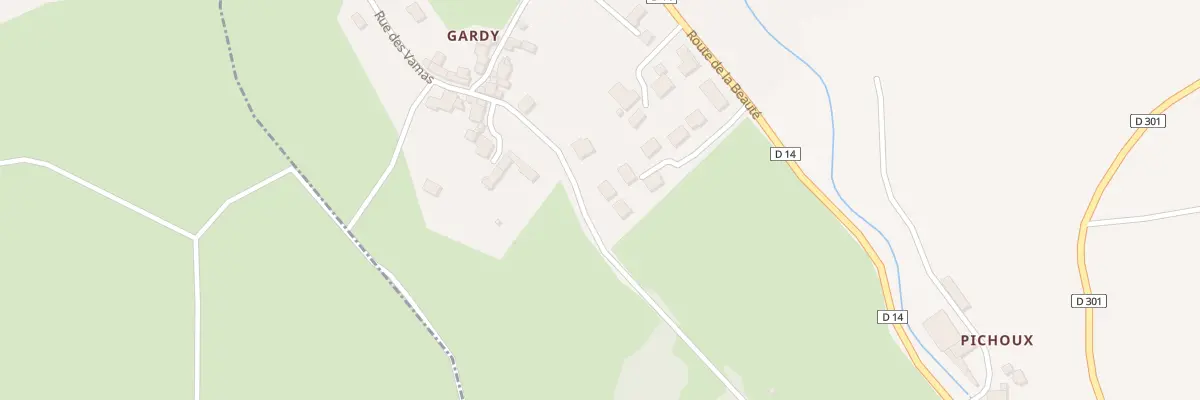 Plan du 5365 Gardy à Montmorin