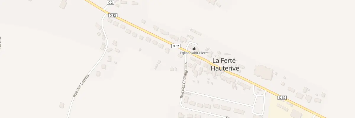 Plan du 1 Rue du Clos de la Vermilliere à La Ferté-Hauterive