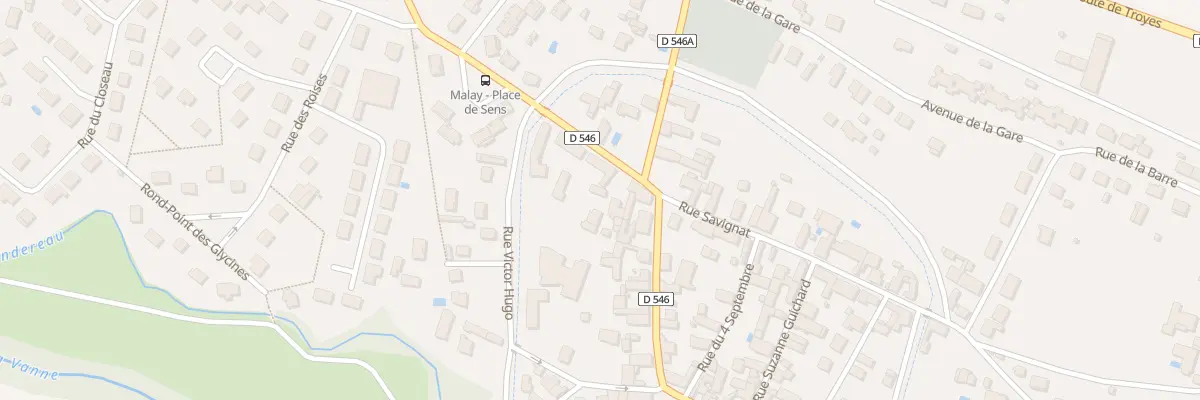 Plan du 21 Rue Savignat à Malay-le-Grand
