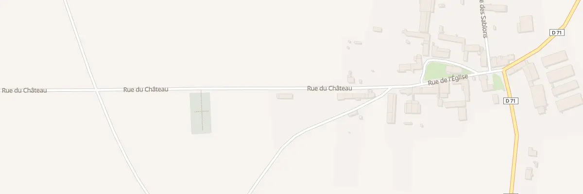 Plan du 5 Rue du Château à Cerneux