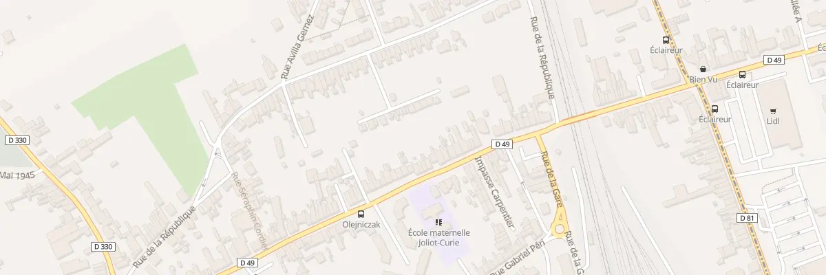 Plan du 48 Rue Jean Jaurès à Rœulx