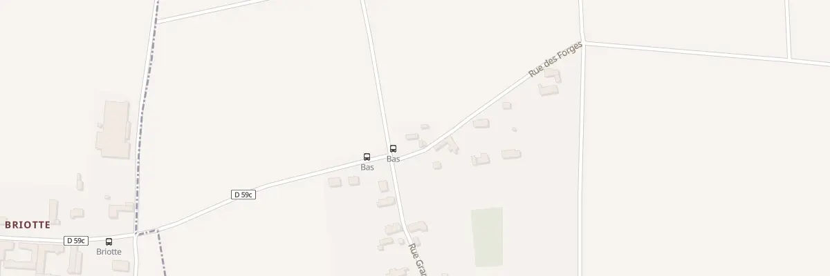 Plan du 1 Rue des Forges à Baby