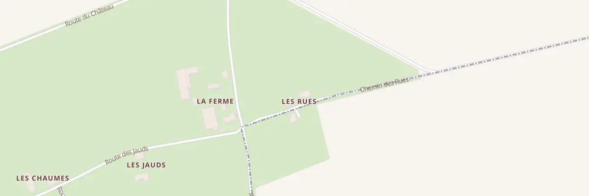 Plan du 5051 Les Rues à La Ferté-Hauterive