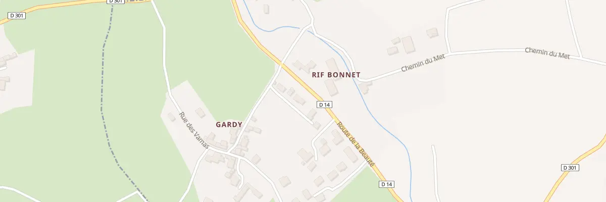 Plan du 5323 Barbiget à Montmorin