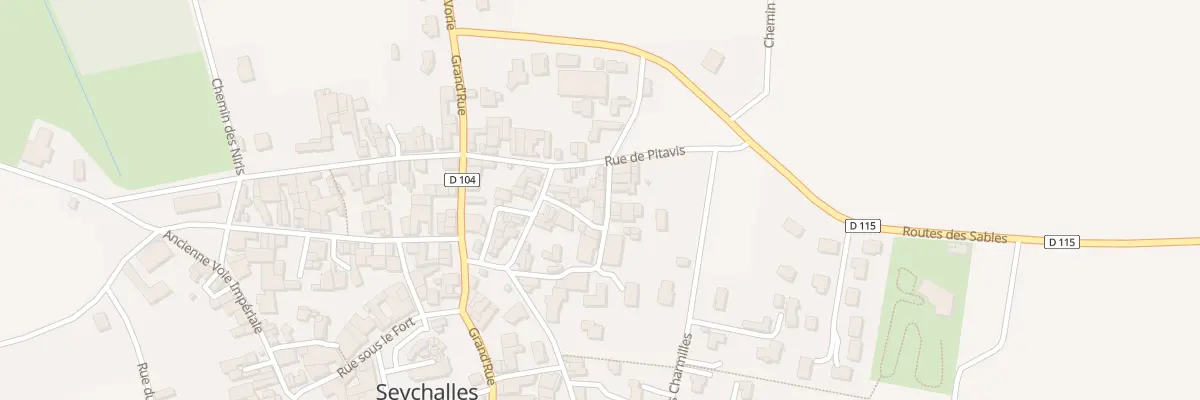 Plan du 7 Rue du Clos à Seychalles