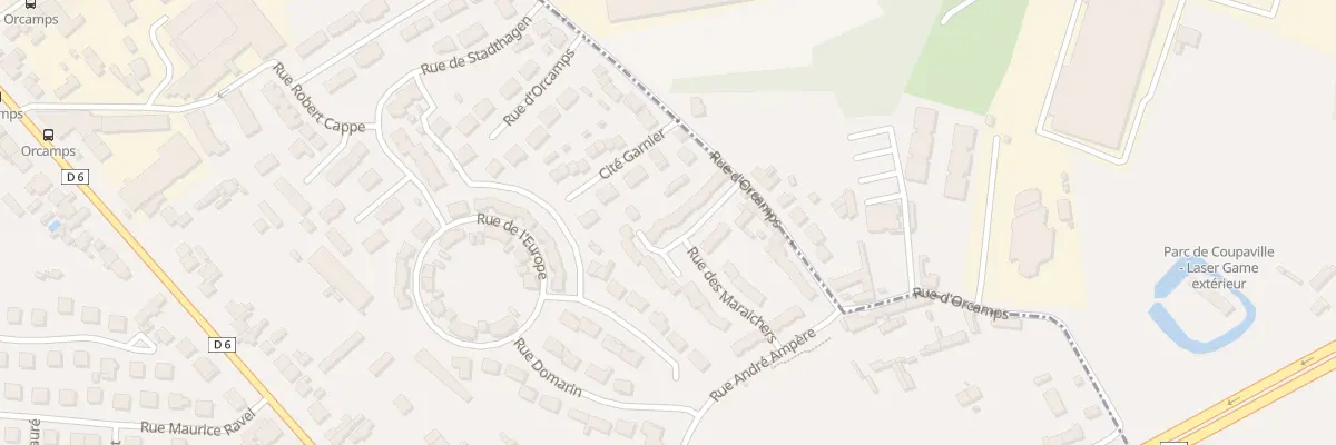 Plan du 9 Rue des Maraîchers à Belleu