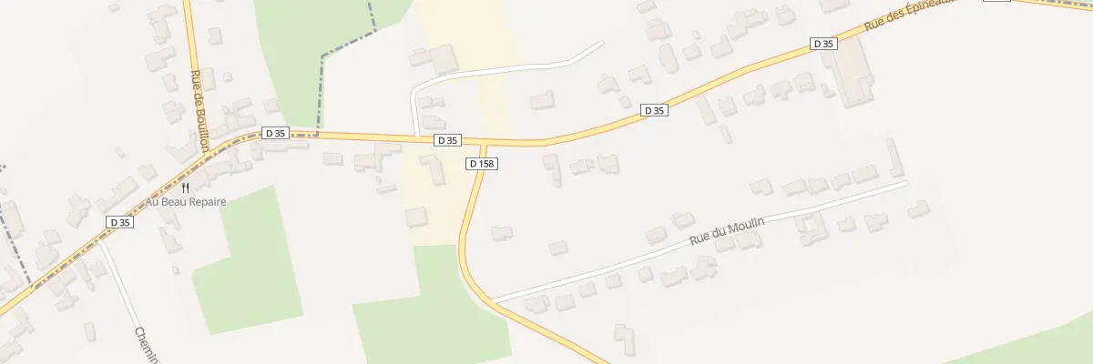 Plan du 6 Rue des Epineaux à Brillon