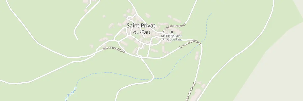 Plan du 5078 Saint Privat à Saint-Privat-du-Fau