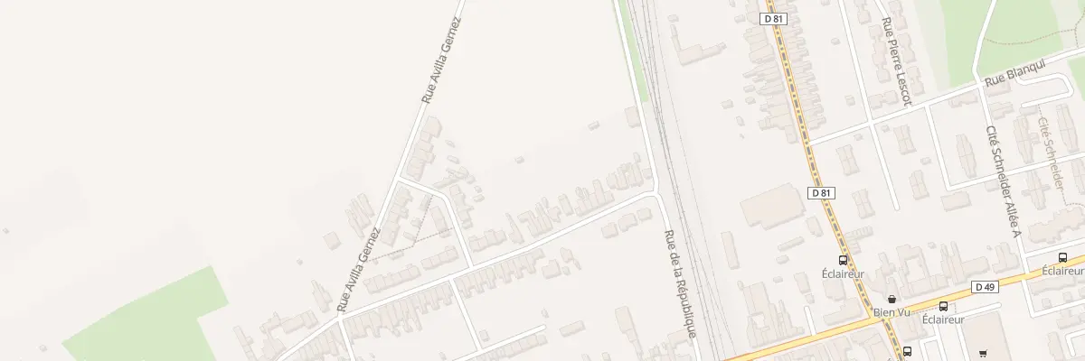 Plan du 98 Rue de la République à Rœulx