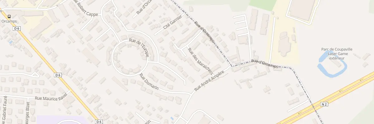 Plan du 23 Rue des Maraîchers à Belleu