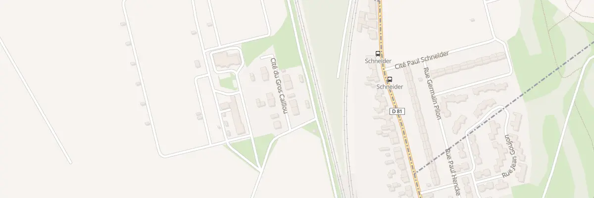 Plan du 4 Vc Poste du Gros Caillou à Condé-sur-l’Escaut