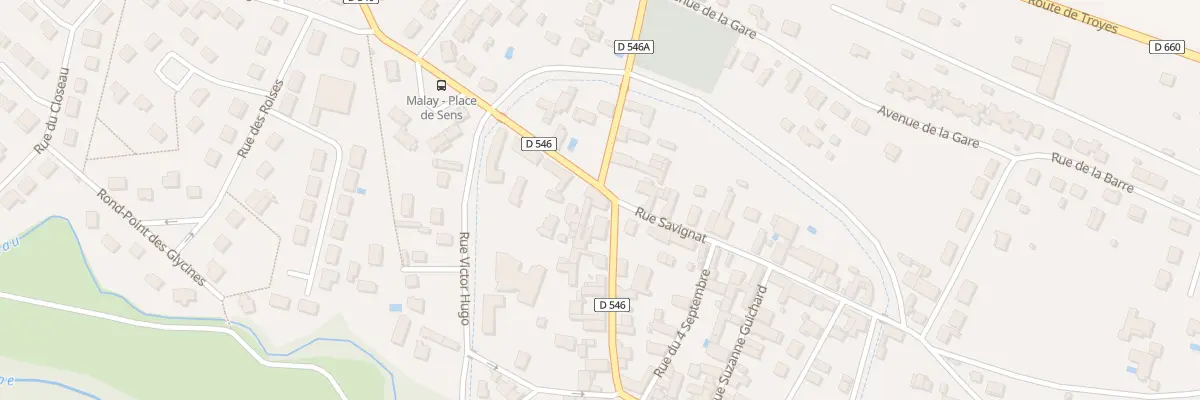 Plan du 19B Rue Savignat à Malay-le-Grand