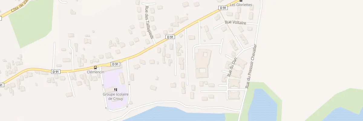 Plan du 76D Rue Léo Nathié à Crouy