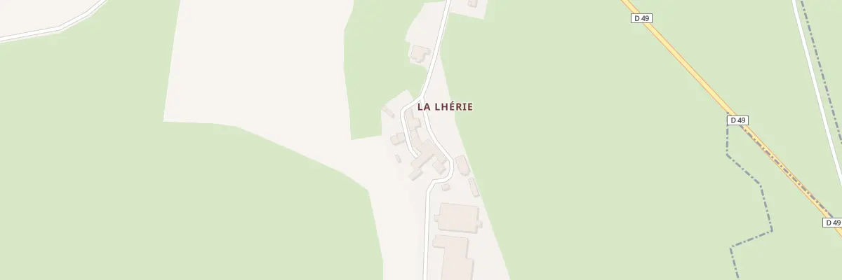Plan du 5233 La Lherie à Aulhat-Flat