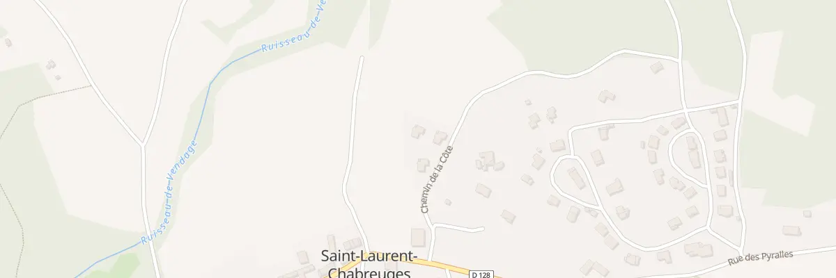Plan du 5302 Les Queyres à Saint-Laurent-Chabreuges