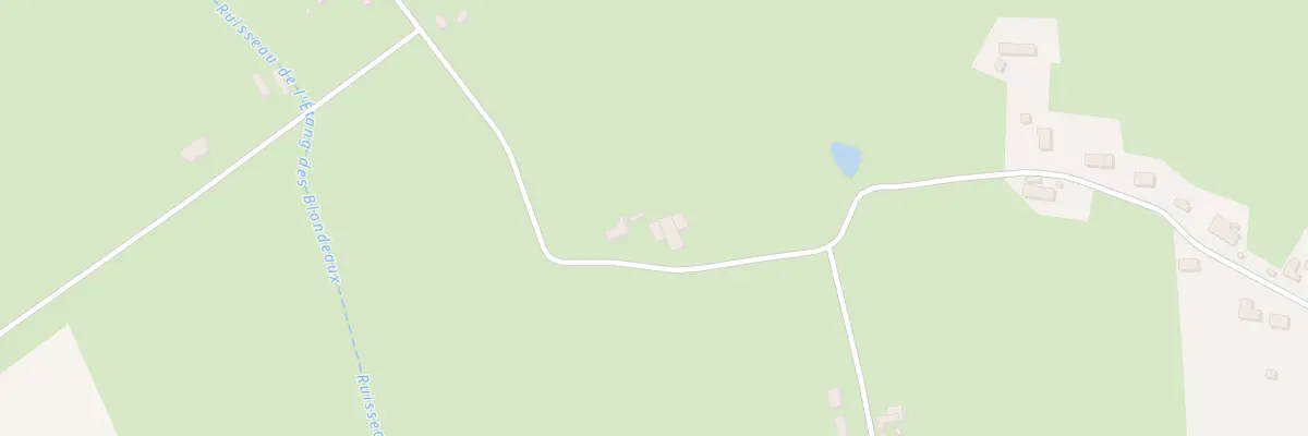 Plan du 21 Les Glots à Dornes