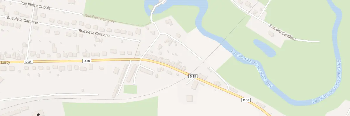 Plan du 131 Rue de Lurcy à Prémery