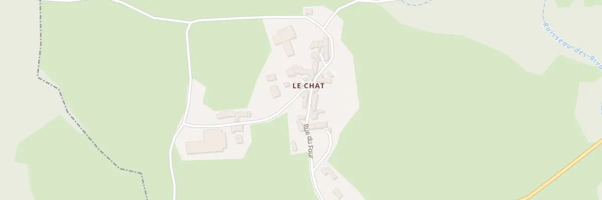 Plan du 5327 Le Chat à Manglieu