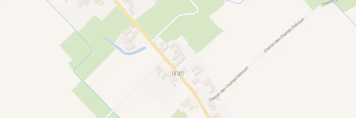 Plan du 395 Rue de Beaumetz à Saméon