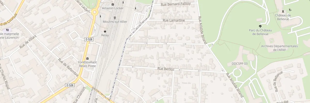 Plan du 18 Rue Rosa Bonheur à Yzeure