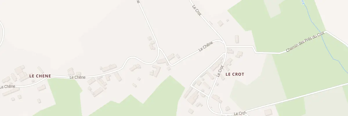 Plan du 1 Le Chene à Merry-la-Vallée