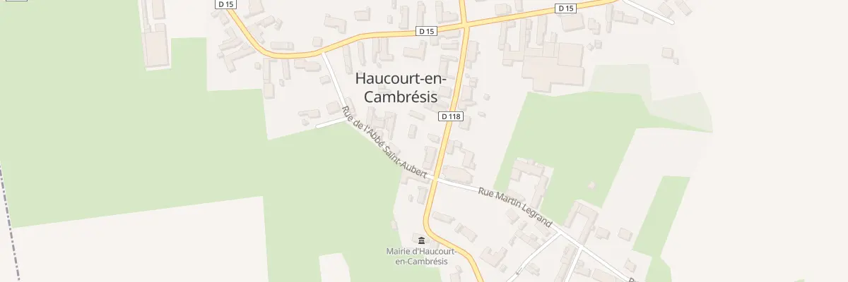 Plan du 9 Rue du Onze Novembre à Haucourt-en-Cambrésis
