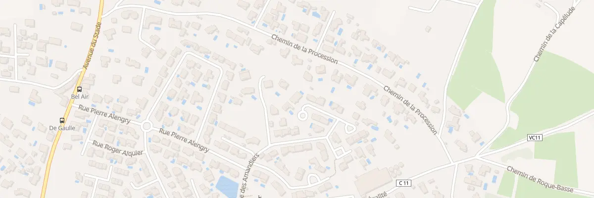 Plan du 19 Rue Charles Gounod à Portiragnes
