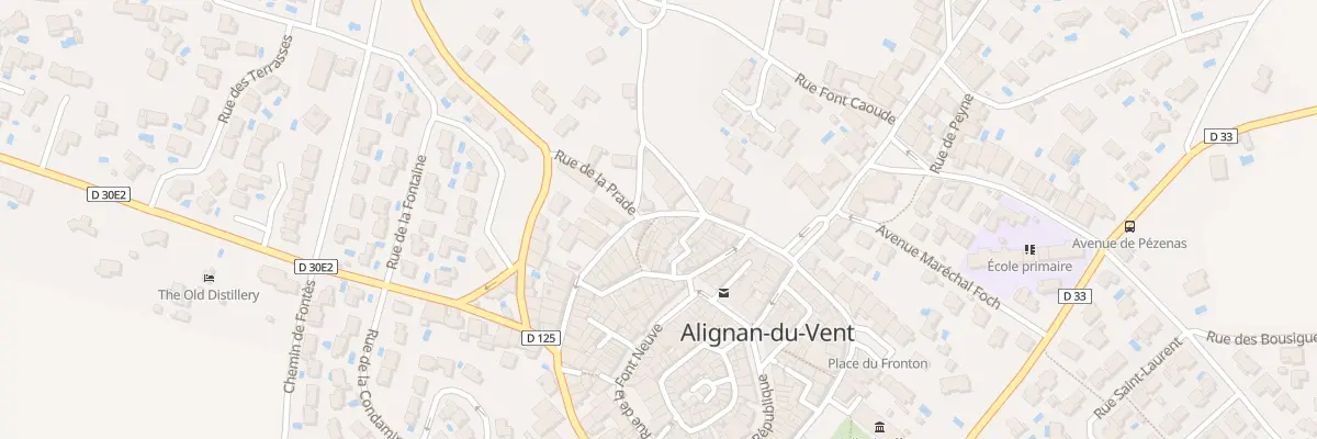 Plan du 4 Imp de la Terrasse à Alignan-du-Vent