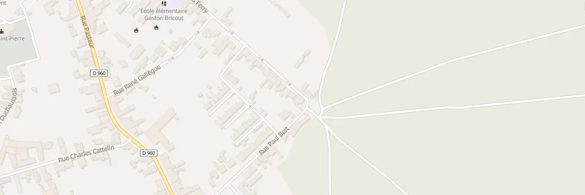 Plan du 40 Rue Jules Ferry à Walincourt-Selvigny