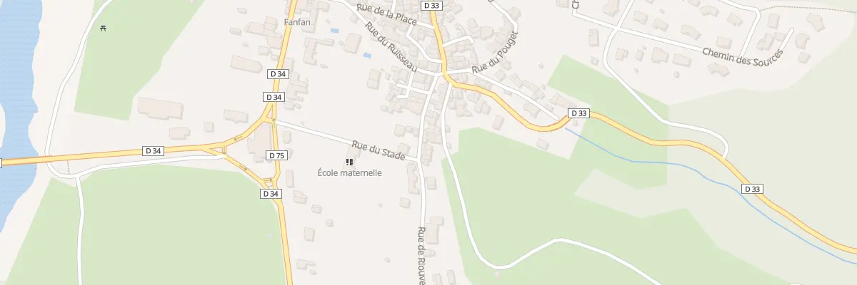 Plan du 11 Rue de Riouveix à Jumeaux
