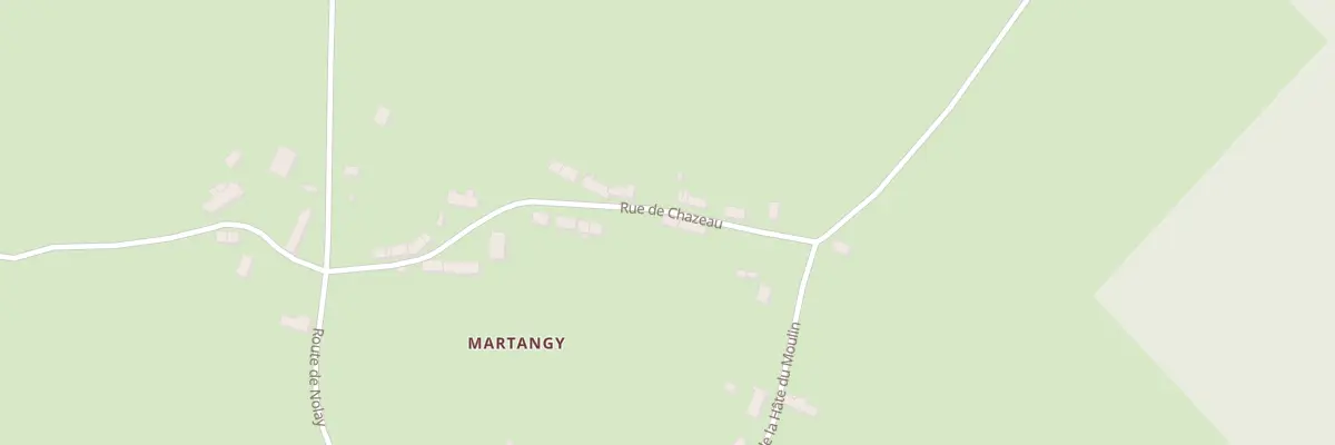 Plan du 240 Martangy à Nolay