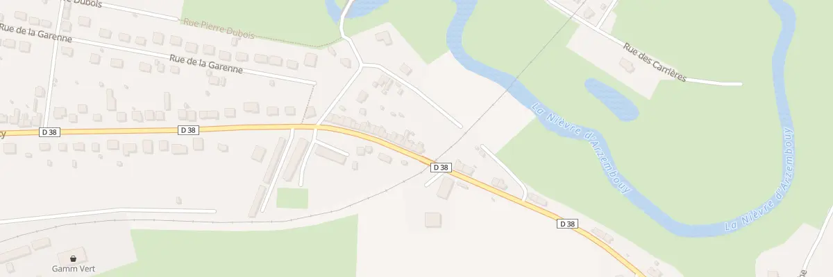 Plan du 137 Rue de Lurcy à Prémery